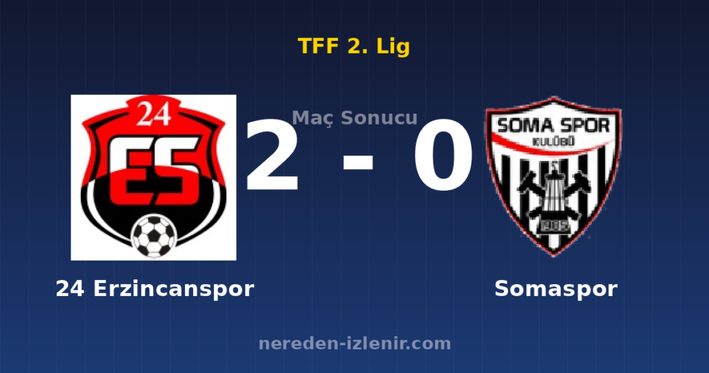 24 Erzincanspor 2-0 Somaspor