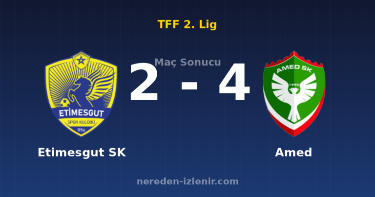 Etimesgut SK 2-4 Amed