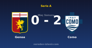 Genoa 0-2 Como