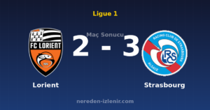 Lorient 2-3 Strasbourg