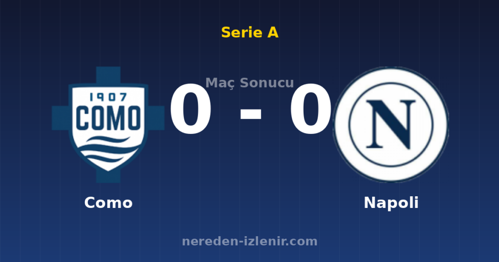 Como 0-0 Napoli