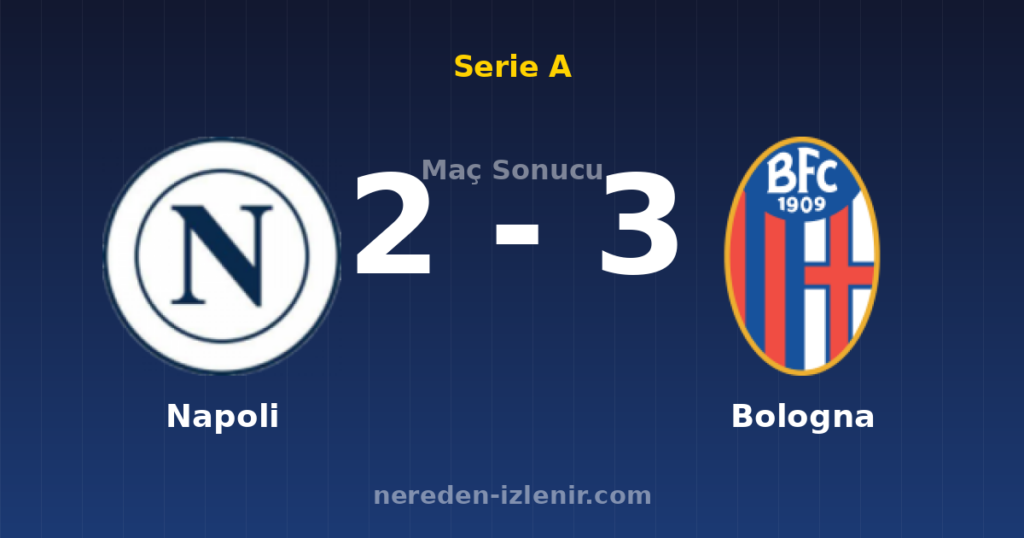 Napoli 2-3 Bologna