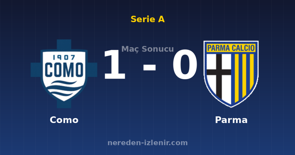 Como 1-0 Parma