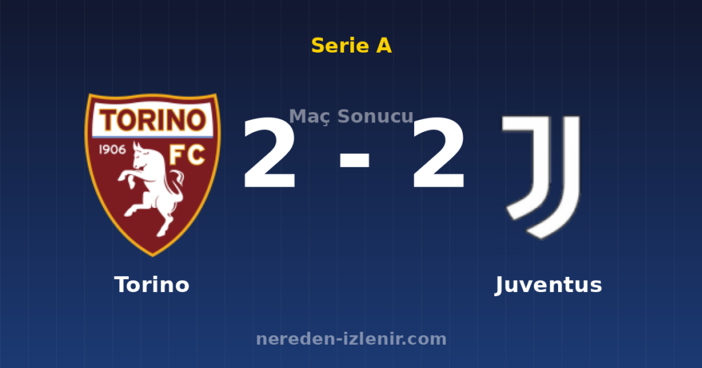 Torino 2-2 Juventus