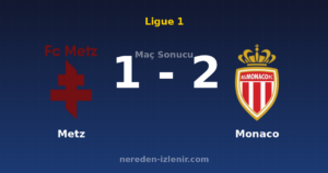 Metz 1-2 Monaco