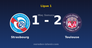 Strasbourg 1-2 Toulouse