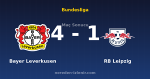 Bayer Leverkusen 4-1 RB Leipzig