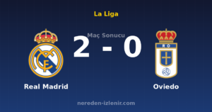 Real Madrid 2-0 Oviedo