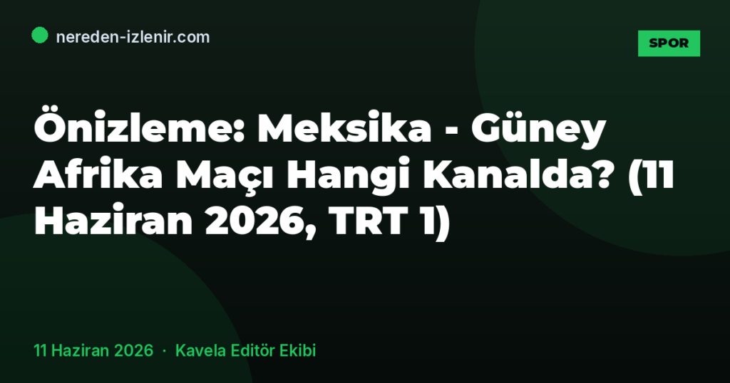 Haber kapak görseli