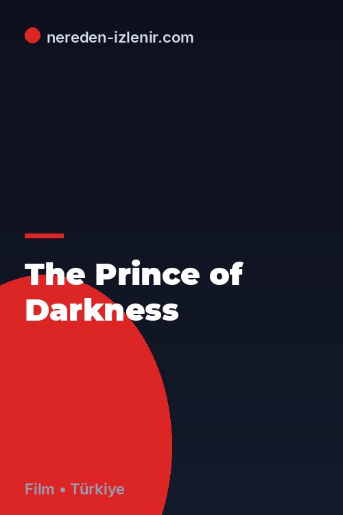 The Prince of Darkness