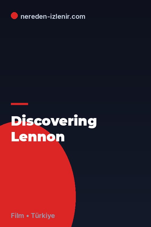 Discovering Lennon