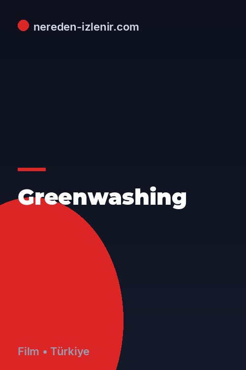 Greenwashing