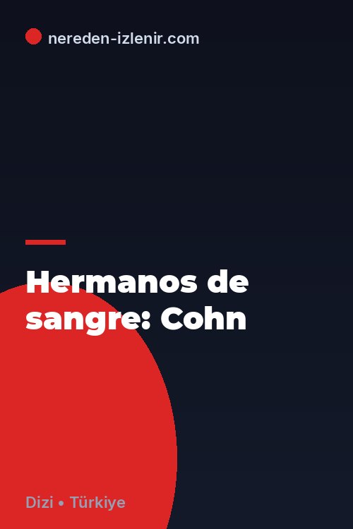 Hermanos de sangre: Cohn
