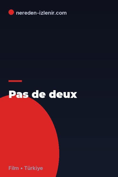Pas de deux